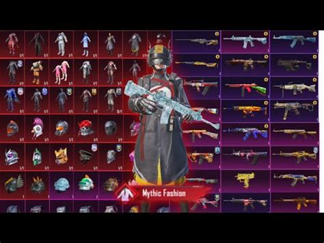 Uc Ruppo S Inventory Mythic Fashion Account Pubg