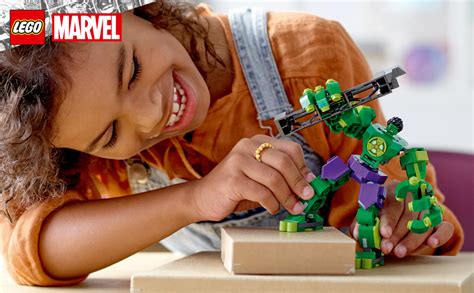 Lego Marvel Hulk Robot Zırhı 76241 6 Yaş Ve Üzeri Çocuklar Için
