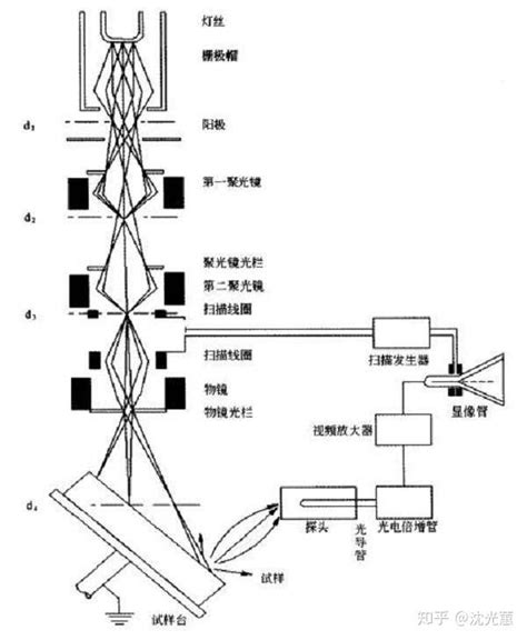 扫描电子显微镜（sem）之基本知识篇 知乎