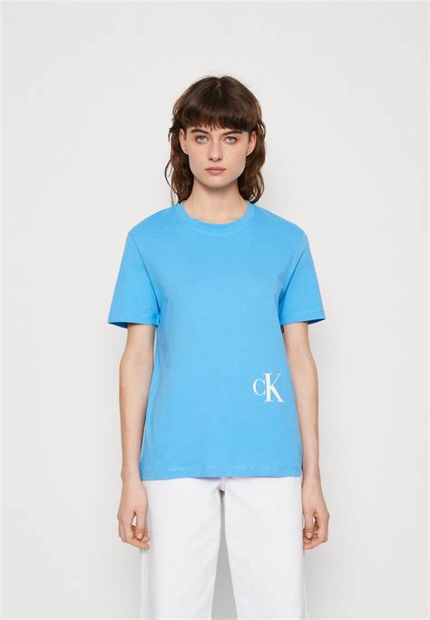 Calvin Klein Jeans T Shirt Z Nadrukiem Zalandopl