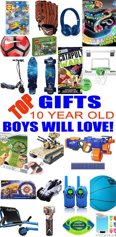 10 Year Old Boy Gift Ideas | Examples and Forms