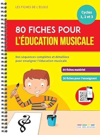 Amazon Fr Fiches Pour L Ducation Musicale Cycles Et Des