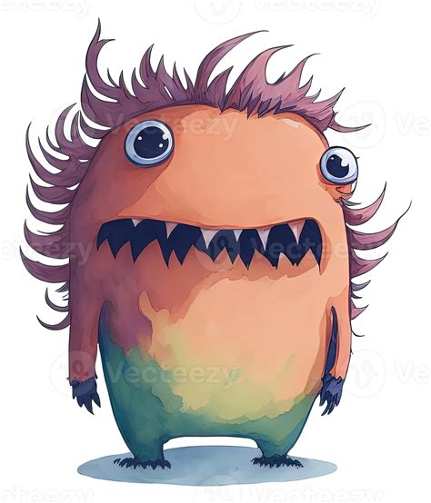 Cute Monster Isolated 24679134 Png