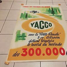 Collet Yacco Huile Des Records Du Monde 1956 Catawiki