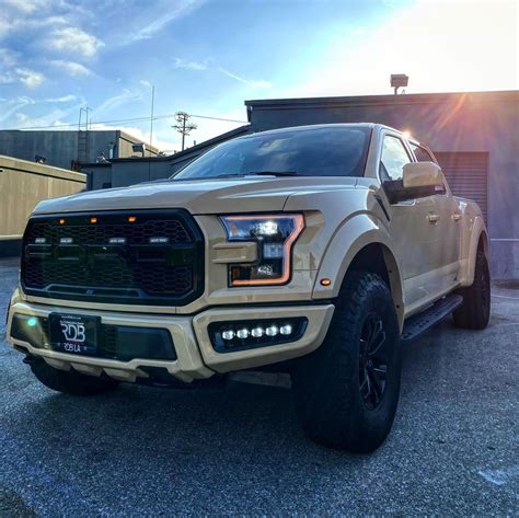 Ford F 150 Raptor Sand Strider Shows The Camouflage Look Autoevolution