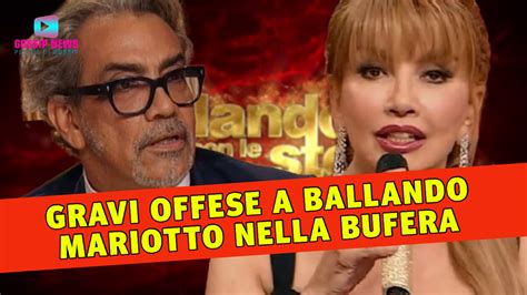 Gravi Offese In Diretta A Ballando Con Le Stelle Mariotto E Carlucci