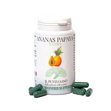 Papaya Fermentata E Ananas Integratore Privo Di Eccipienti