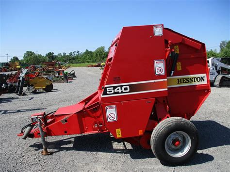 Hesston 540 Hay And Forage Balers Round For Sale Tractor Zoom