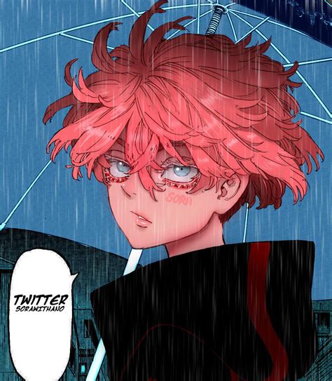 Colored Senju Kawaragi Manga Panel My Way R Tokyorevengers