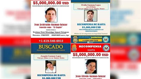 Quiénes Son Los Tres Hijos De “el Chapo” Que Siguen Libres El Heraldo