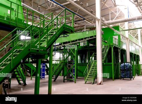 Waste Processing Plant Technological Process For Acceptance Storage