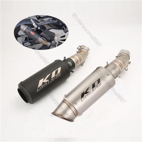 For CF Moto 450SR 450SS 450NK 2022 2024 Exhaust Mid Link Pipe Black