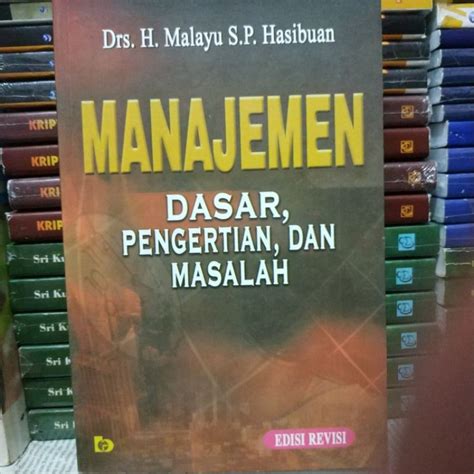 Jual Manajemen Dasar Pengertian Dan Masalah Melayu Shopee Indonesia