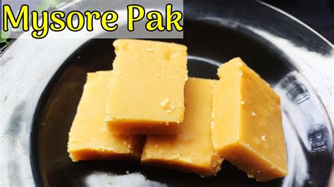 Mysore Pak Recipe How To Make Mysore Pak Soft Mysore Pak 100