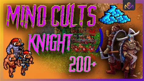 Minotaur Cults Elite Knight 200 1kk Exp Raw 300 800k Profit Guia De Hunt E Dicas 2023