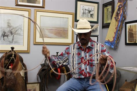 Larry Callies Tells Nuanced American History At Black Cowboy Museum In