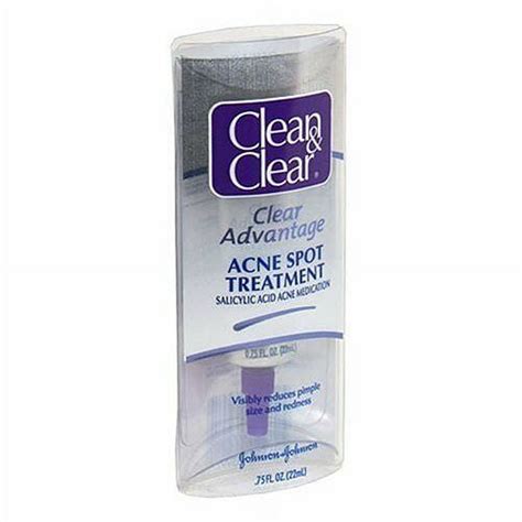 Clean And Clear Advantage Acne Spot Treatment Oil Free 0 75oz 3 Pack