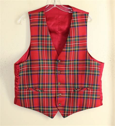 This Is A Fine Men S Reversible Wool Vest This Vest Is A Lovely Rich