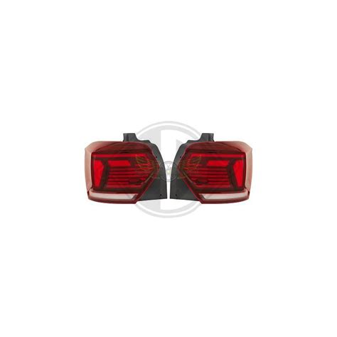 Kit De Feux Arri Res Vw Polo Rouge Led Speed Wheel