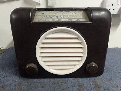 Vintage Retro 1940s Bush DAC91 Bakelite Valve Radio EBay