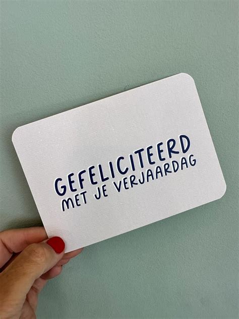 Kaart Gefeliciteerd Met Je Verjaardag Keetrotterdam