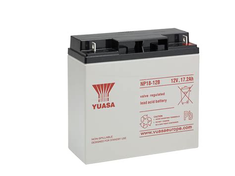 V Ah Yuasa Sealed Lead Acid Battery Np B Batteries Direct