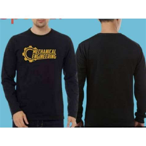 Jual Kaos Lengan Panjang Mechanical Engineering Teknik Mesin Baju