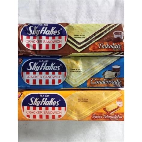 Skyflakes Crackers Condensada Sweet Butter 30g X 10 Shopee Philippines