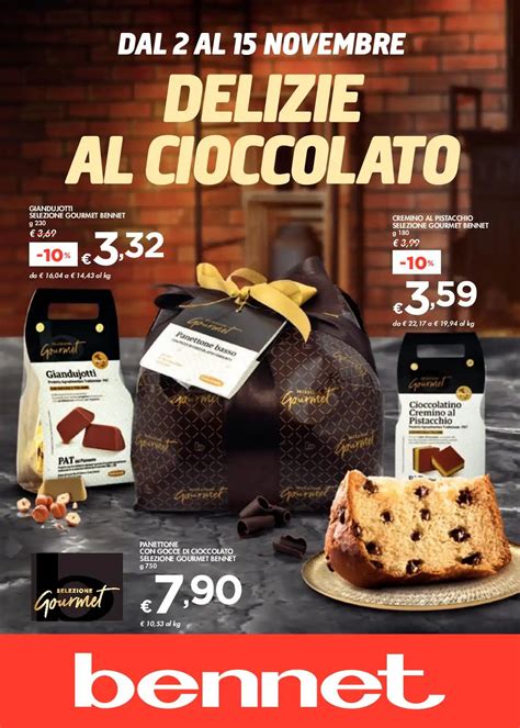 Volantino Bennet Delizie Al Cioccolato Dal 2 11 Al 15 11 2023