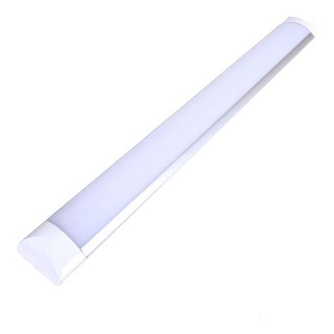 Luminária Slim Tubular 40w Led Sobrepor Bivolt 120cm 6000k 36w