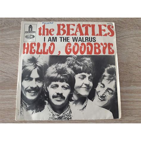 Hello Goodbye I Am The Walrus 1967 By Beatles Sp With Soul13 Ref 120647752