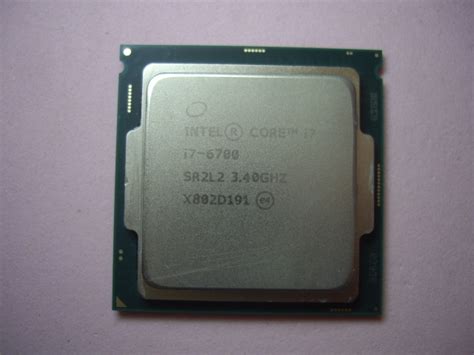 Yahooオークション Intel Core I7 6700 （lga1151 340ghz Sr2l2）