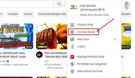 Cara Melihat Subscriber Youtube Kita Di Komputer Dan Hp