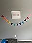 Amazon LOVENJOY 2 Assembled Rainbow Banners Felt Bunting