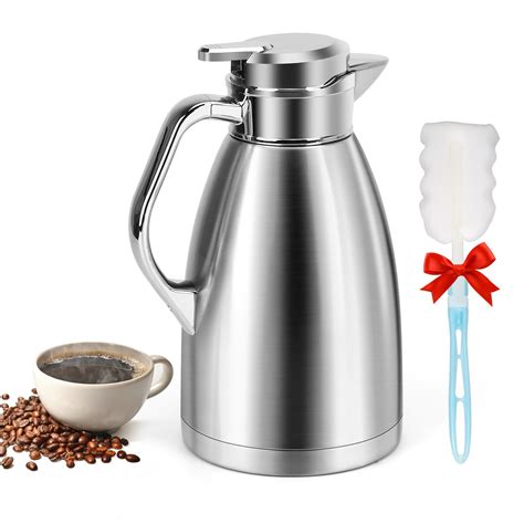 Mua Coffee Carafes For Keeping Hot Shineme Stainless Steel Thermal Coffee Carafe With Cleaning