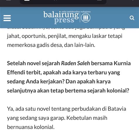 On Twitter Beberapa Waktu Lalu Pernah Baca Artikel Ini