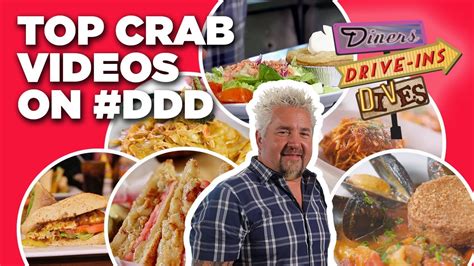 Top DDD Crab Videos Of All Time With Guy Fieri Diners Drive Ins And