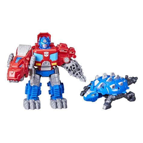 Transformers Rescue Bots Dinobot Adventures Optimus Prime Figure Not Mint