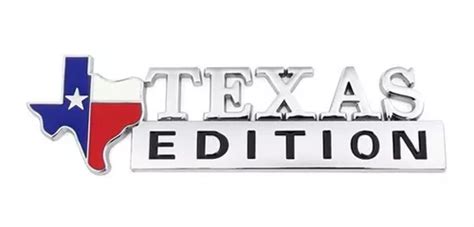 Emblema Texas Edition Ram F150 Cheyenne Silverado Chevrolet Meses Sin