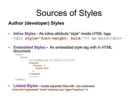 introduction to css cascading style sheets | PDF