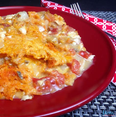 mexican chicken casserole with doritos and rotel