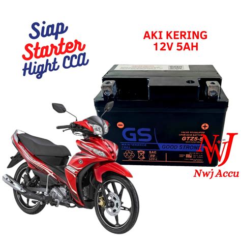 Jual Aki Motor Yamaha Jupiter Z1 Jupiter Z Robot Vega Force GTZ5S GTZ4V