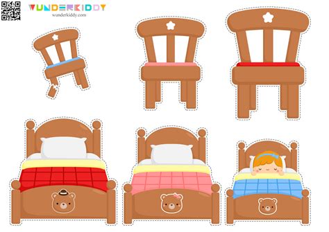 Goldilocks And The Three Bears Printable Activity For Kids