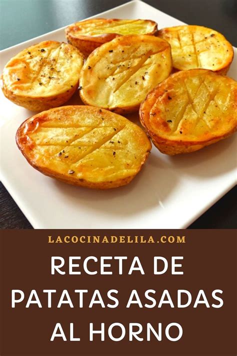 Receta De Patatas Asadas Al Horno Recetas De Patatas Asadas Recetas