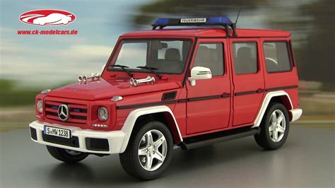 Ck Modelcars Video Mercedes Benz G Klasse W Feuerwehr Iscale