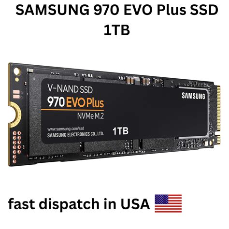 SAMSUNG 970 EVO PLUS SERIES 1TB M.2 PCIE 3.0 X4 (NVME) (MZ-V7S1T0B/AM)