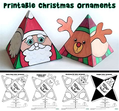 Cut Out Printable Christmas Decorations Printable Kids Entertainment