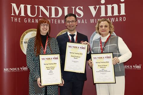 Anecoop Bodegas Premios Mundus Vini En Prowein Anecoop