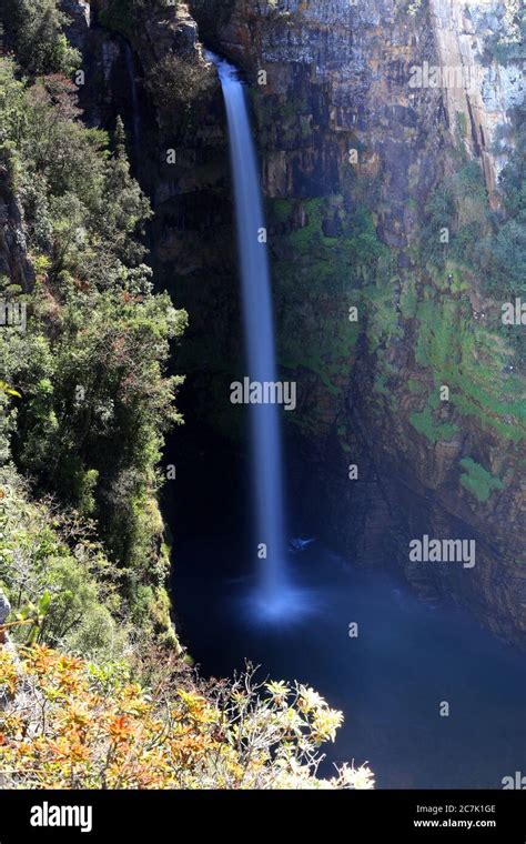 Mac Mac Waterfall Blyde River Sabie South Africa Stock Photo Alamy