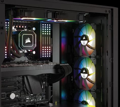 Corsair Icue D Rgb Airflow Mid Tower Case Black X Af Rgb Hot Sex Picture